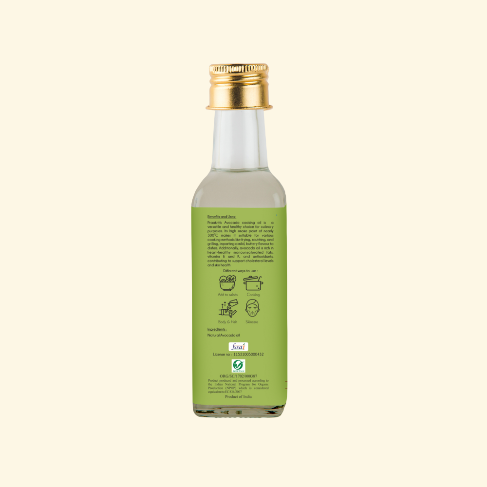 Avocado Oil 100 ml - Natural