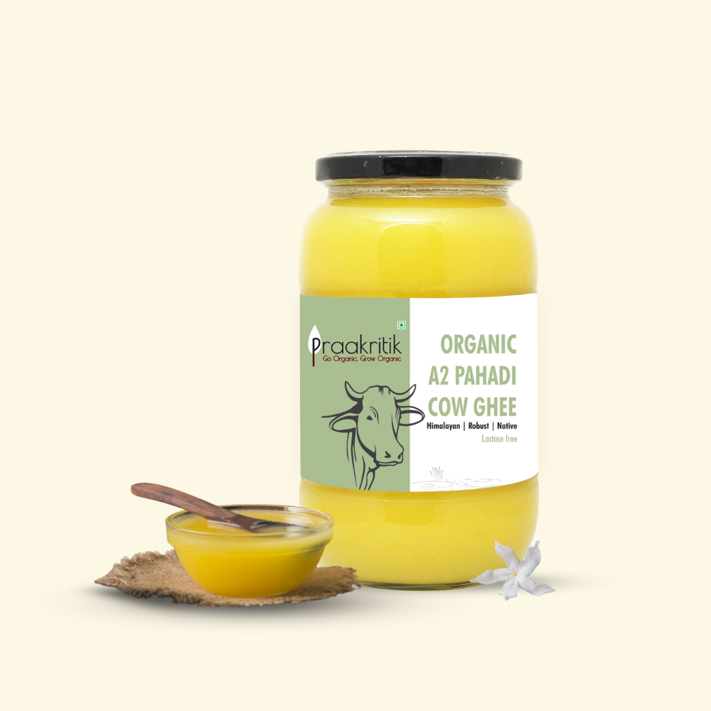 Organic A2 Pahadi Cow Ghee 1 Litre
