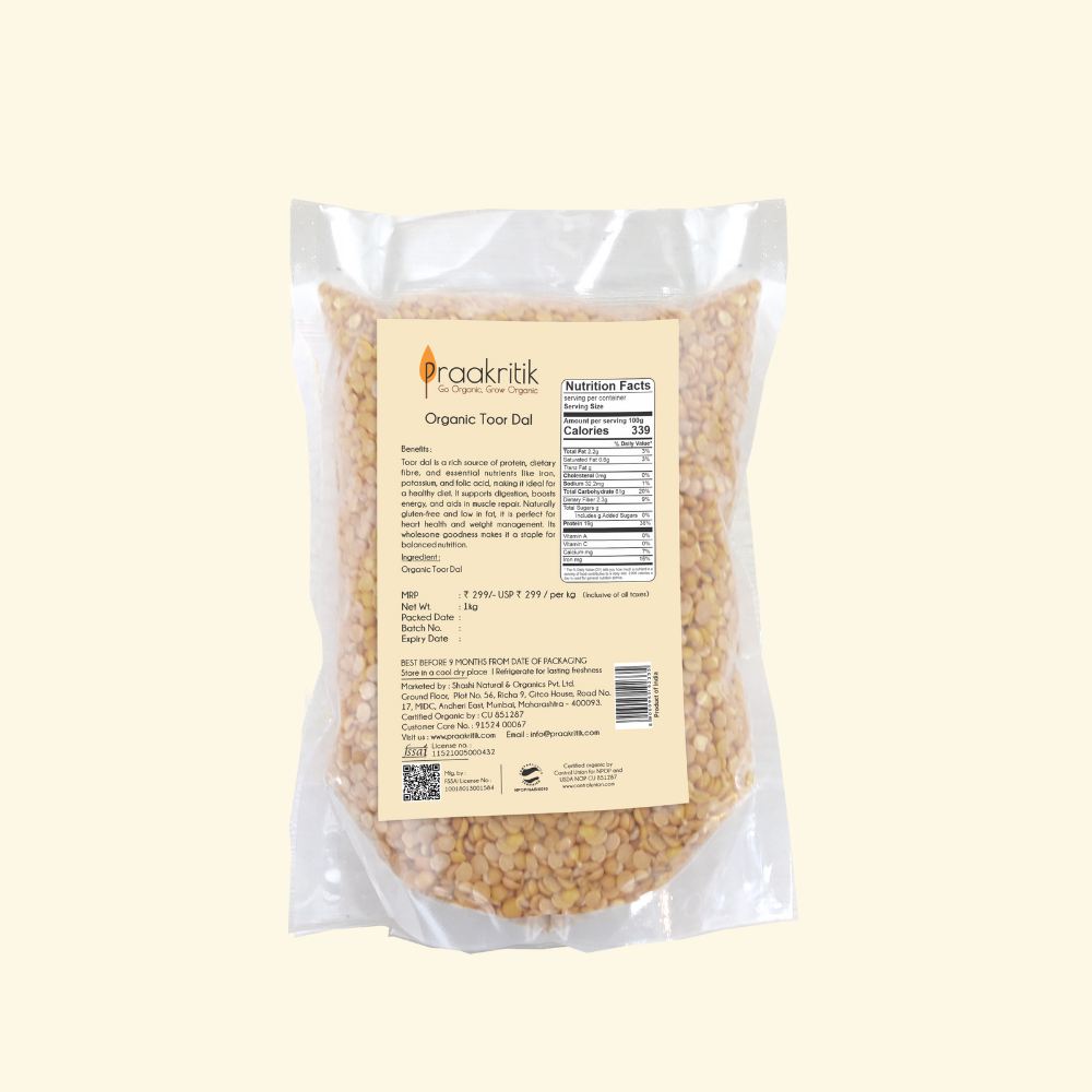Toor Daal - Organic