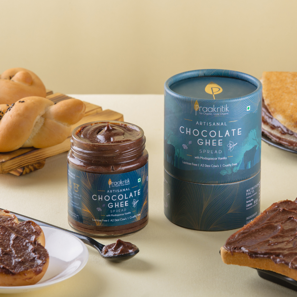 Chocolate Ghee Spread With Madagascar Vanilla 200 ml