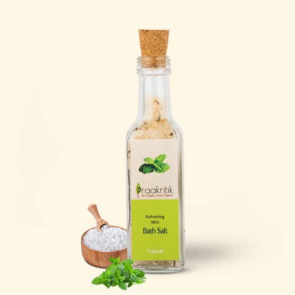 Bath Salt - Mint - Organic - 120g