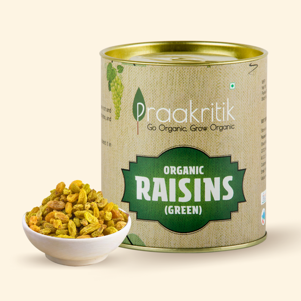 Green Raisins Organic - 200 gms