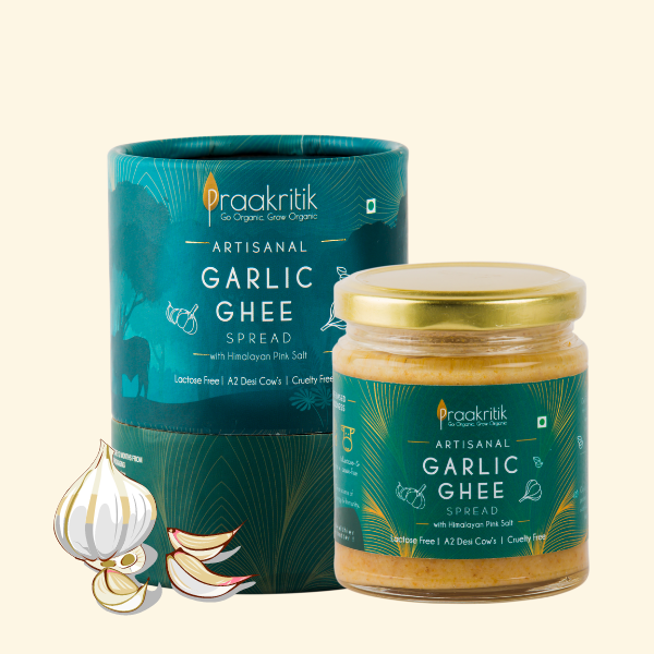 Garlic Ghee Spread With Himalayan Pink Salt 200 ml