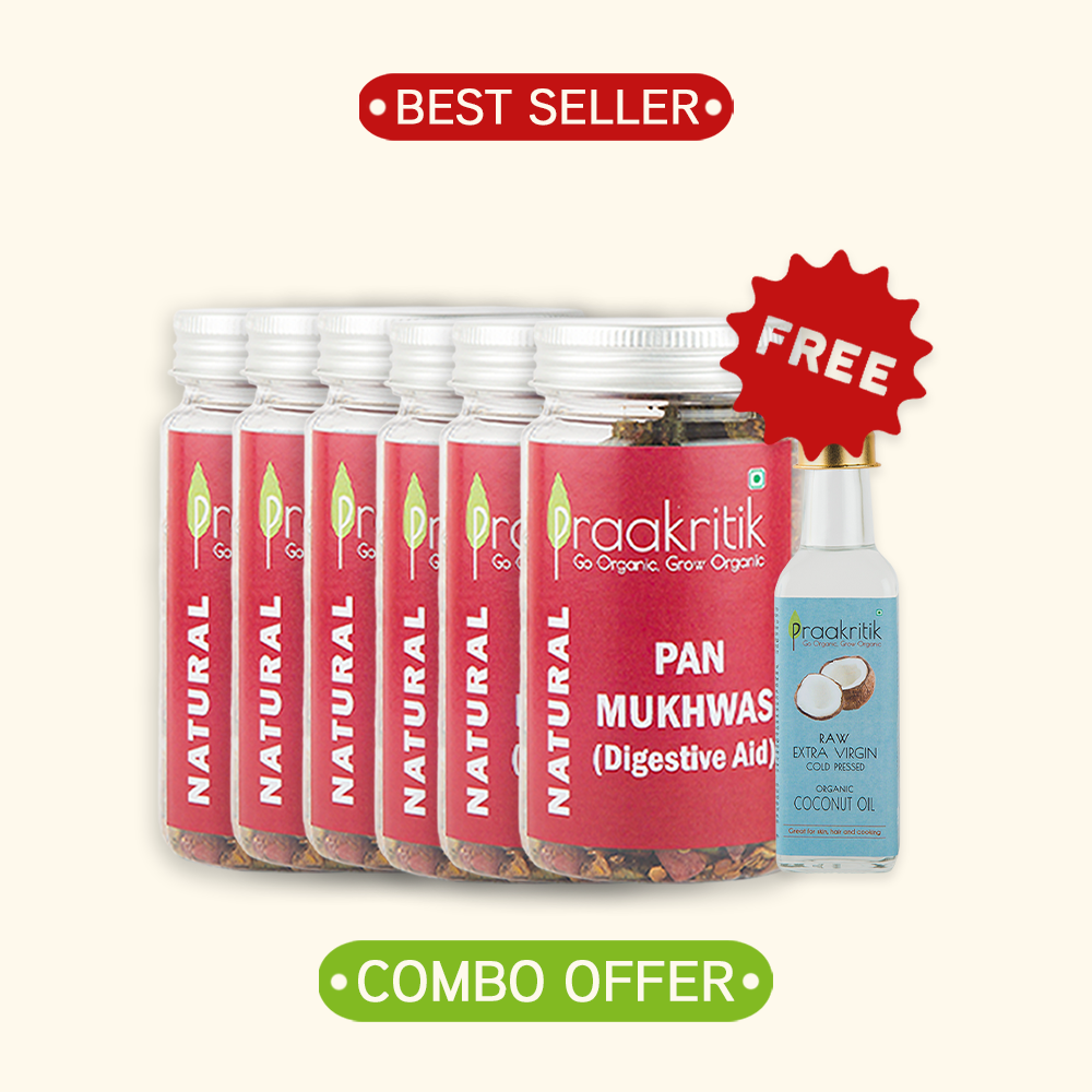 Pan Mukhwas & Extra-virgin Coconut Oil Free