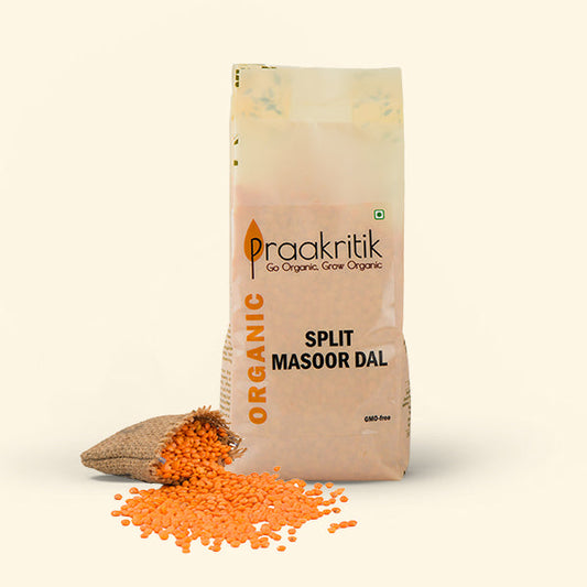 Split Masoor Daal 500g - Organic