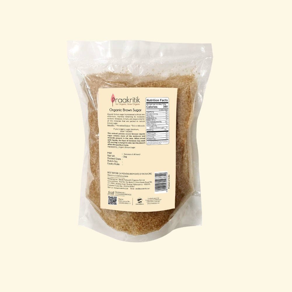 Brown Sugar 500g - Organic