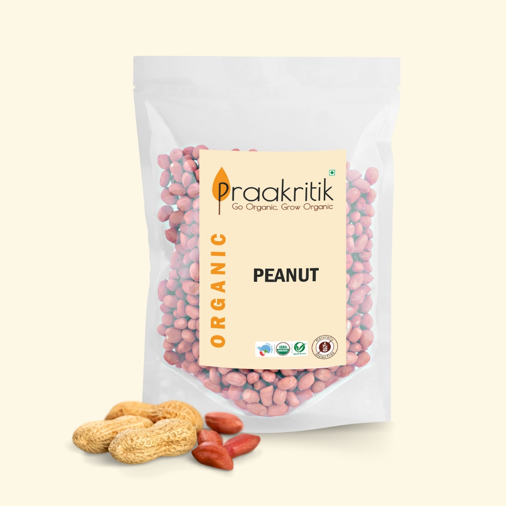 Raw Peanuts 500g - Organic