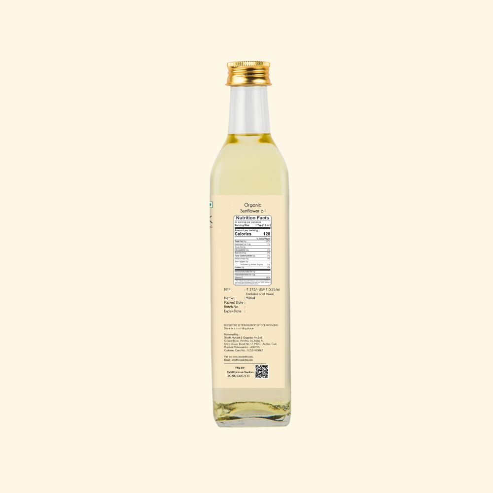 Sunflower Oil - Organic