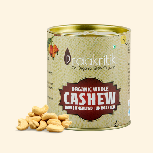 Whole Cashew W240 Organic - 200 gms