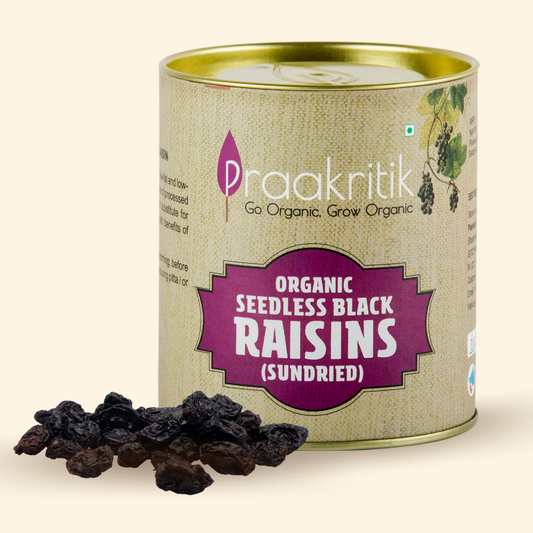 Black Raisins Organic - 200 gms