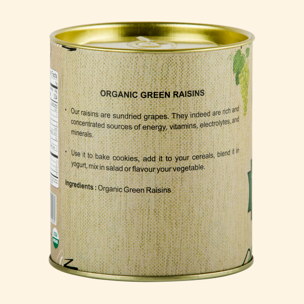 Green Raisins Organic - 200 gms
