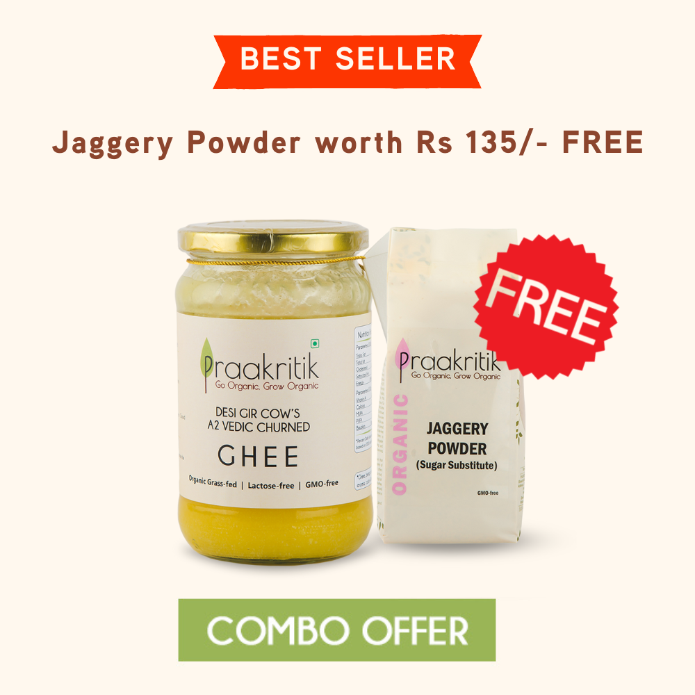 Desi Gir Cows A2 Ghee | Free Jaggery Powder Organic