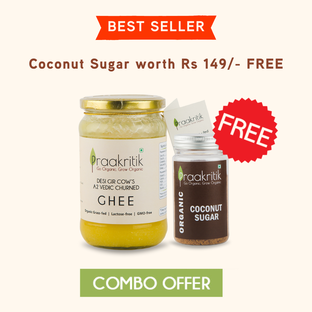 Desi Gir Cows A2 Ghee | Free Coconut Sugar Organic